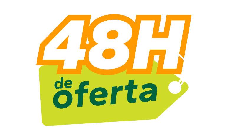 48H de oferta — Laranja